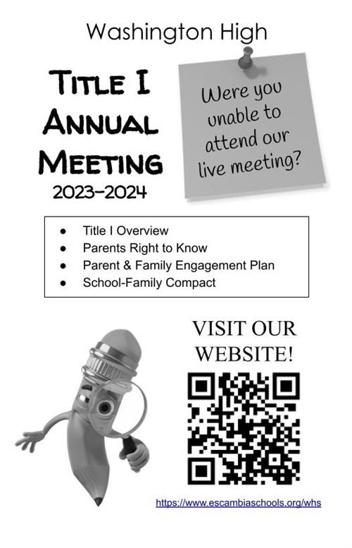Title One Annual Mtg info October 30, 2023